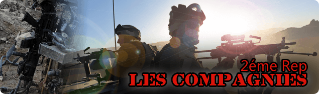 Legion Etrangere - Les compagnies 2eme REP